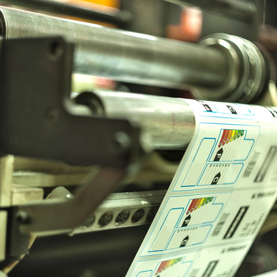 business label printing